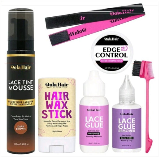 6 Pcs Dolahair Lace Wig Install Kit