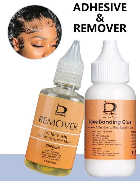 2Pcs Wig Glue &Wig Glue Remover