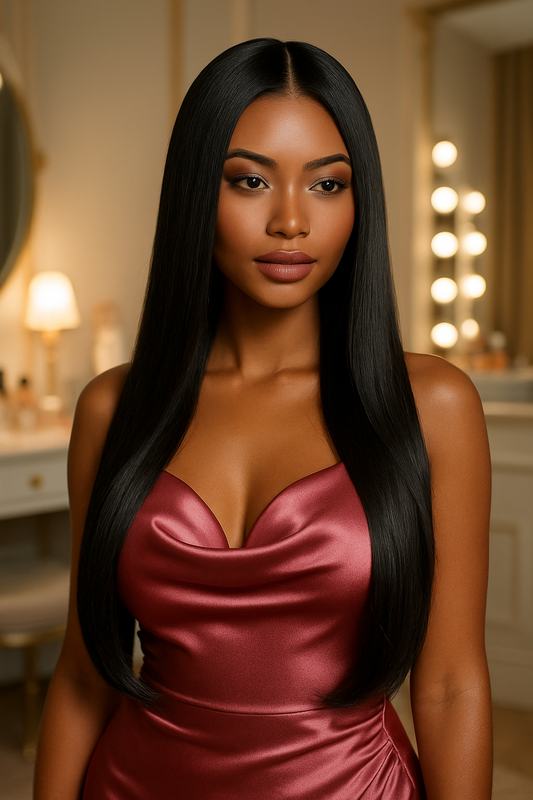 Naledi Wig - High quality Human Blend - 24 inches