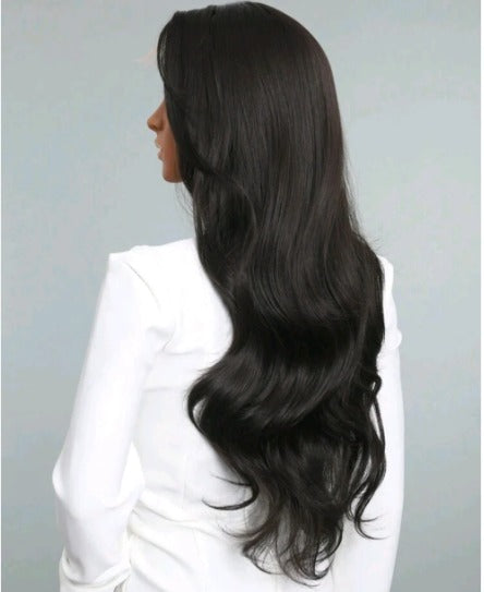 Brandy Wig - High Quality Human Hair Blend 26 inches