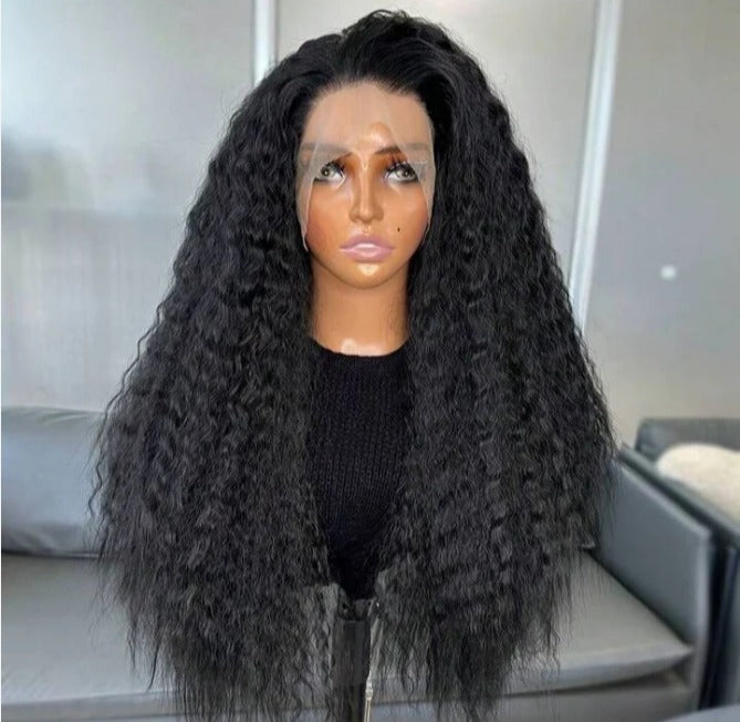 Zodwa Volume Wig - Long Wavy Water Kanekalon Heat Resistant Wig(human blend)