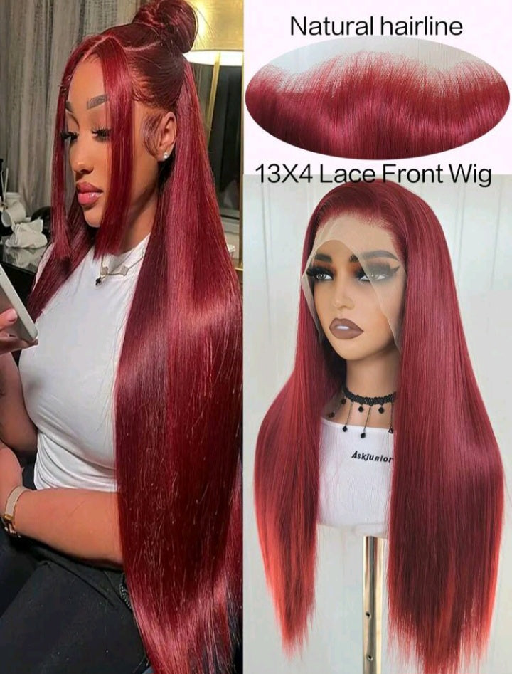 Zuri Bombshell Wig - High Quality Human Blend : 26 inches