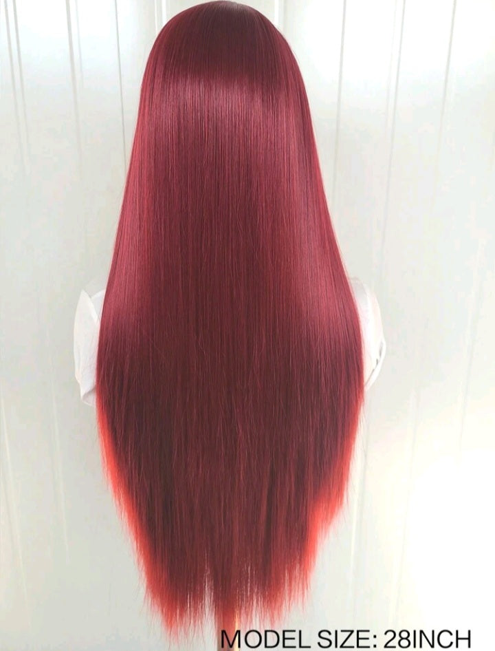 Zuri Bombshell Wig - High Quality Human Blend : 26 inches